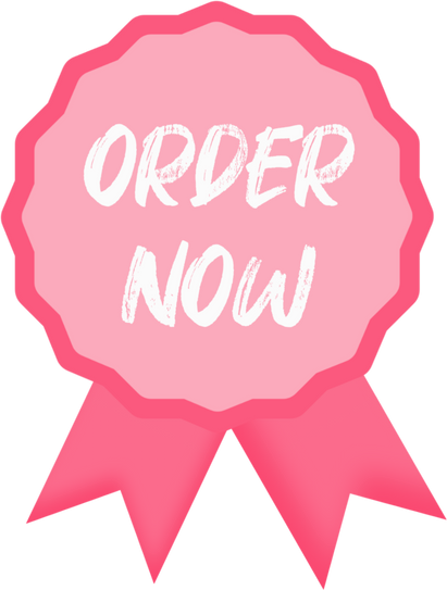 Pink Order Now Badge